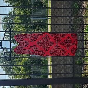 Strapless Velvet Brocade mini dress with POCKETS!